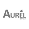 This image shows the Aurel Pack logo. Aurel is a logistics company in the Dominican Republic powered by Onro.