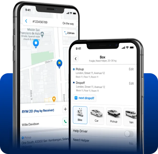 on demand delivery app