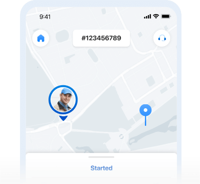 Track drivers and orders in real-time using pickup and delivery apps.