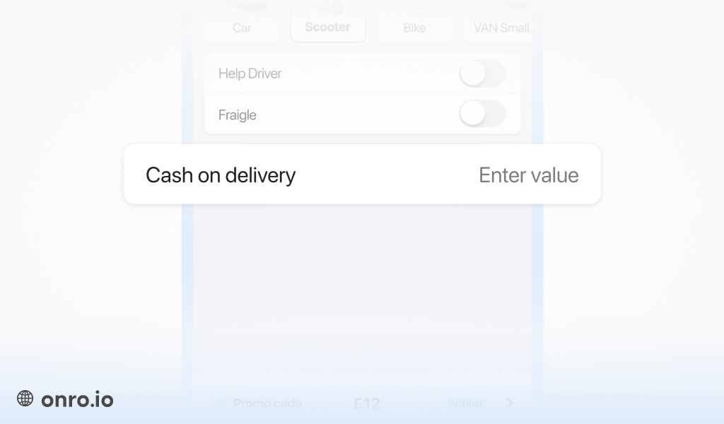 Using the cash on delivery you can work with businesses that sells and are paid at the customer door.