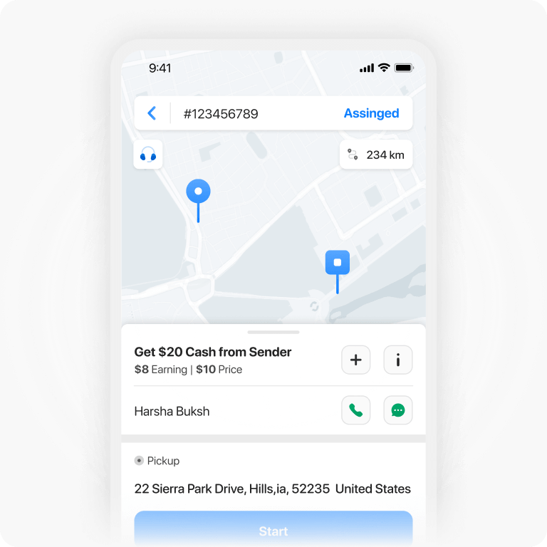 drivers can coordinate and manage orders in the driver app through features like receiving, viewing, and accepting orders, real-time chat with customers, controlling order status from start to end, proof of delivery, order history, route optimization