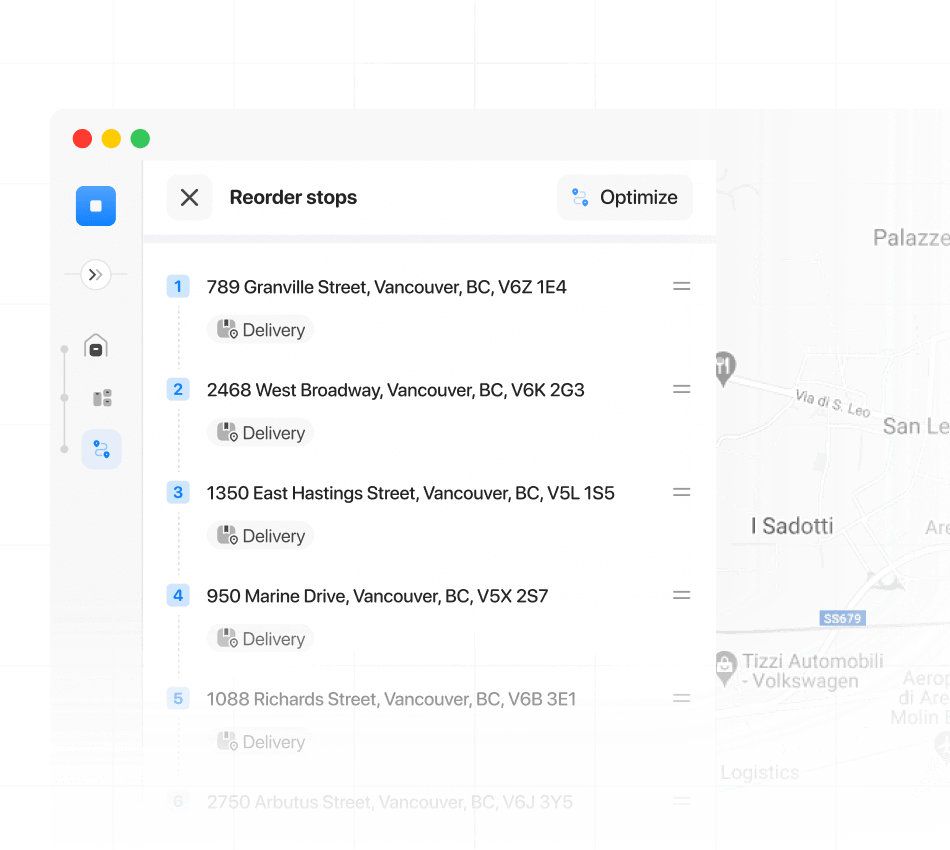 onro provides optimal way to manage and optimize route