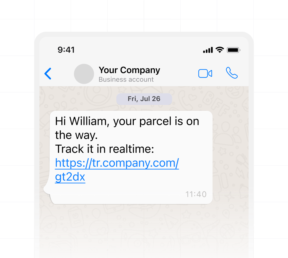 customer and drivers can receive order notifications through sms , notifications and whatsapp messages