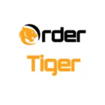 The logo of the OrderTiger that is an order management software.