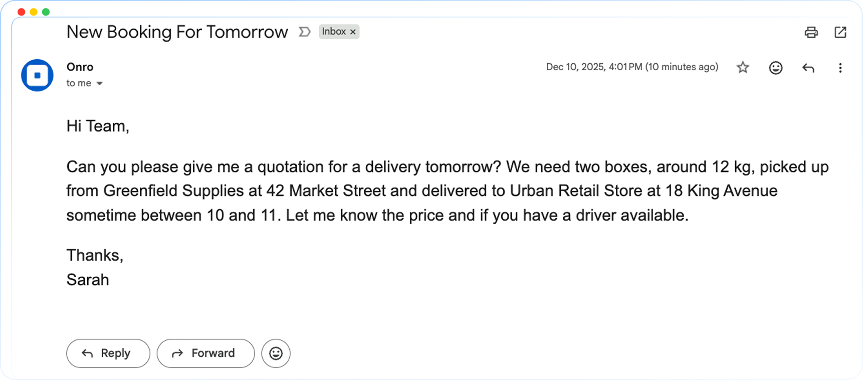 Taking manual orders makes problems like lower speed, higher cost, no map functionality and manual operations with lower accuracy and errors.