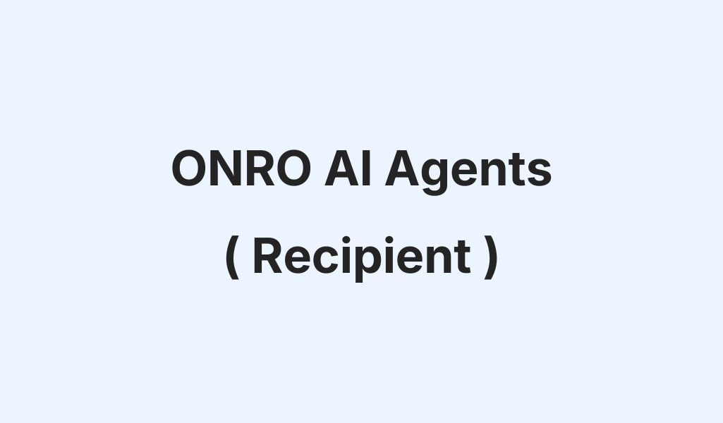 ONRO AI Agents