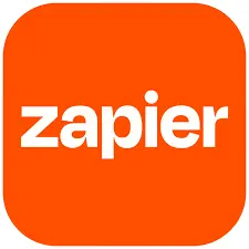 Zapier logo.